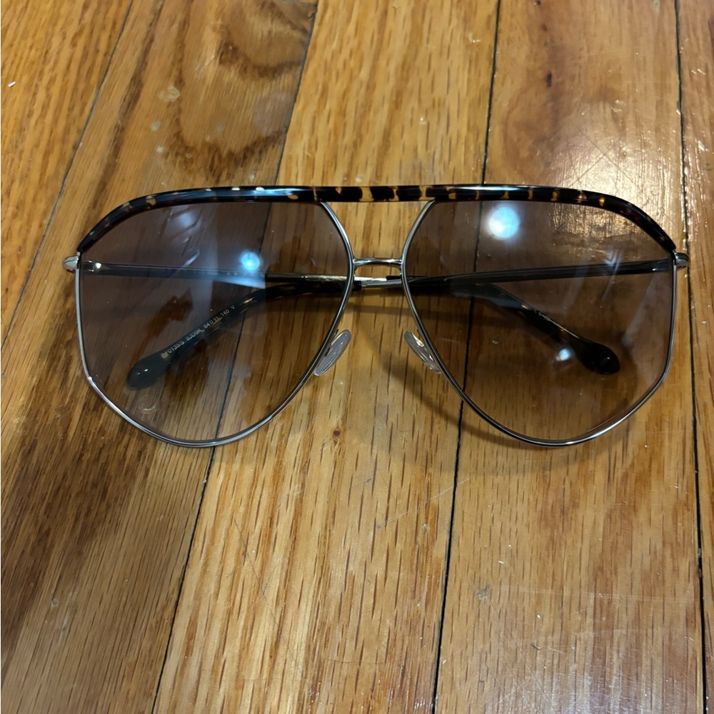 Isabel Marant Tortoise Aviator Sunglasses